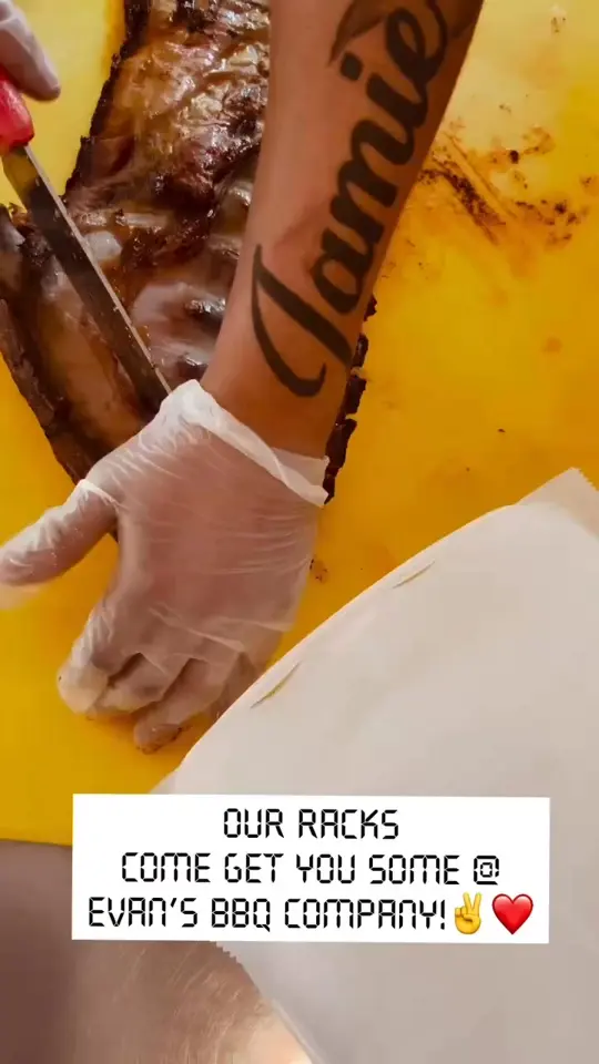 Evan's Barbeque Company in Villa Rica showing food, barbeque, video by Evan's Barbeque Company on Facebook