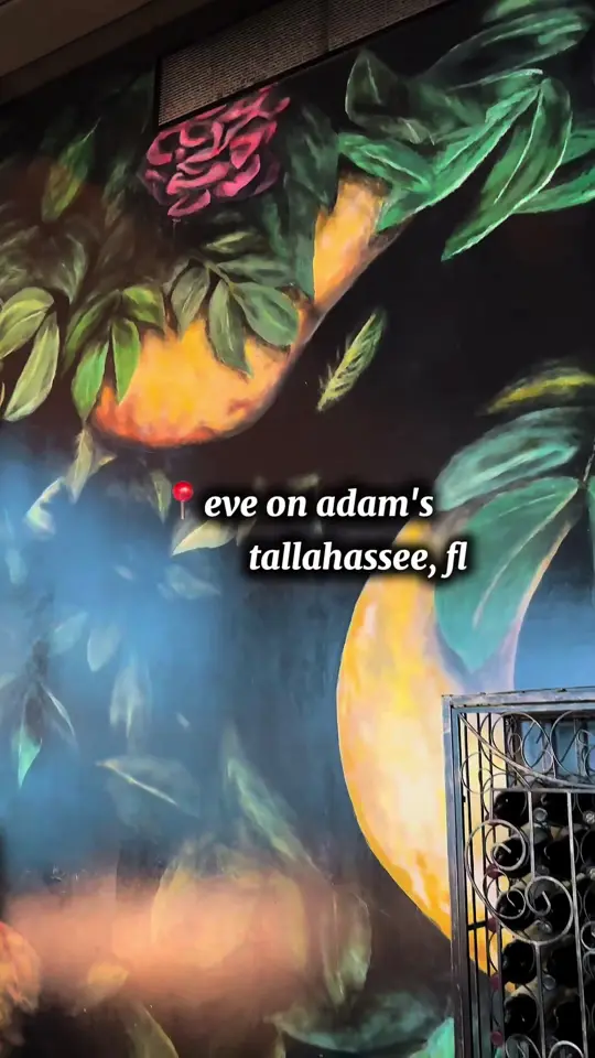 Eve on Adams in Tallahassee showing rooftop view, cocktail, video by kenziescozycorner on TikTok