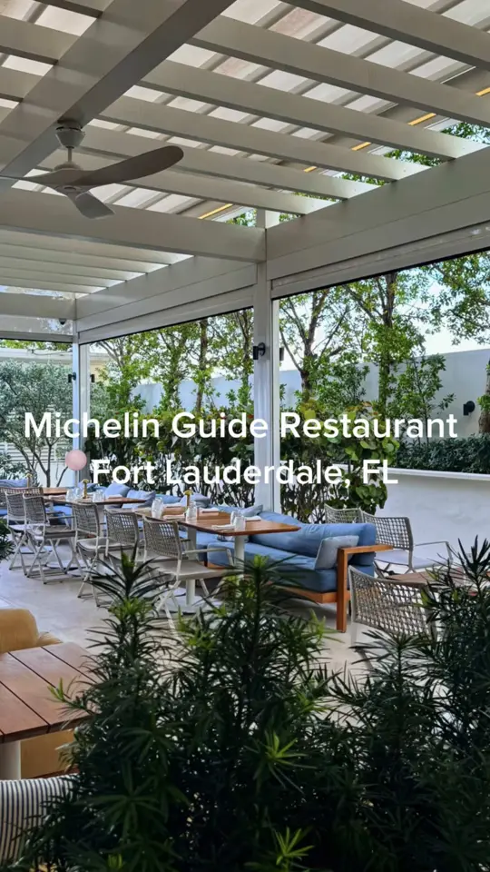Evelyn's in Fort Lauderdale showing dinner, mezzes, michelin guide, video by laudylovers on TikTok