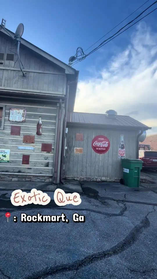 Exotic Que in Rockmart showing review, large portions, video by mamaketcham on TikTok