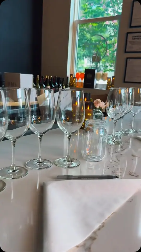Exquisite Bistro in St. Petersburg showing atmosphere, wine, food, video by Exquisite Bistro on Facebook