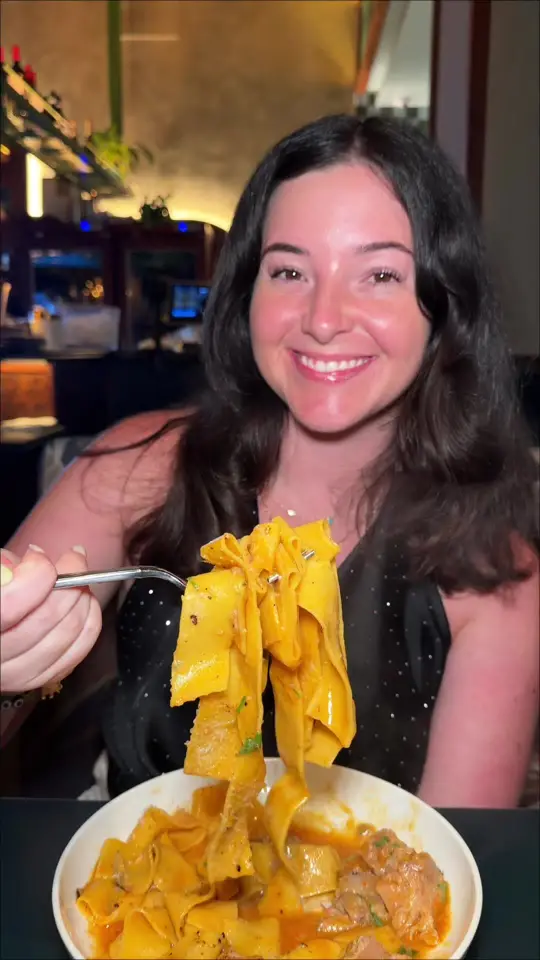 Ezio's Miami Beach in Miami Beach showing italian steakhouse, date night spot, video by treatyoselfeverywhere on TikTok