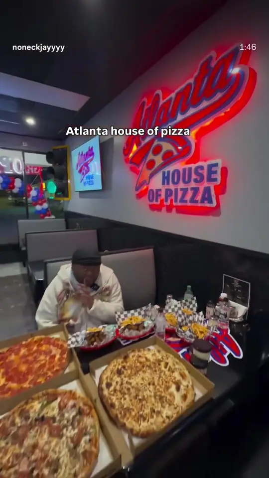 F & B Atlanta in Atlanta showing visit, pizza, video by ethibeauty1 on TikTok