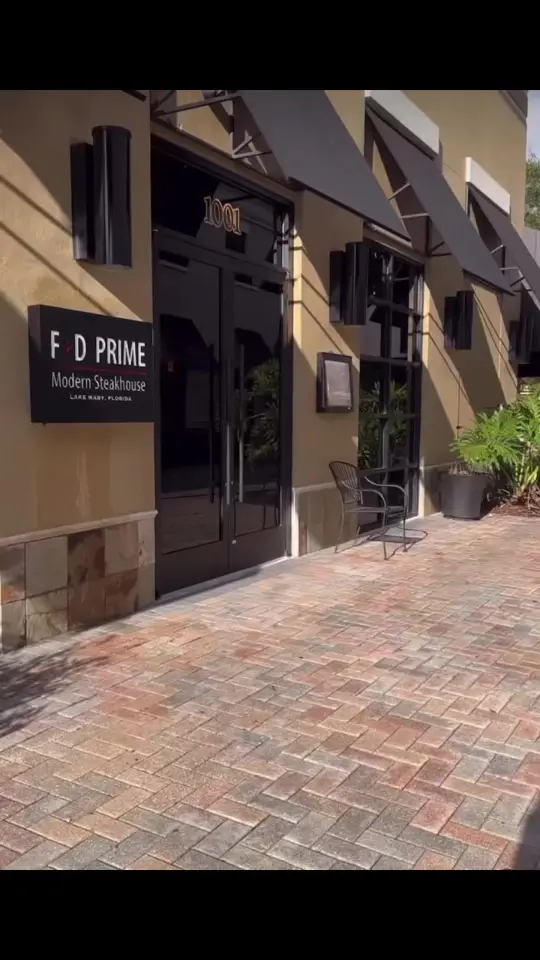 F&D Prime Modern Steakhouse in Lake Mary showing cocktail, smoked old fashioned, video by F&D Prime Modern Steakhouse on Facebook