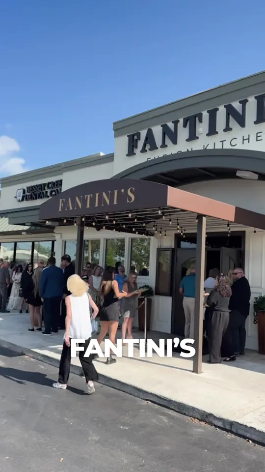 Fantini's Fusion Kitchen in Palm City showing review, visit, video by nikkilbaker on TikTok