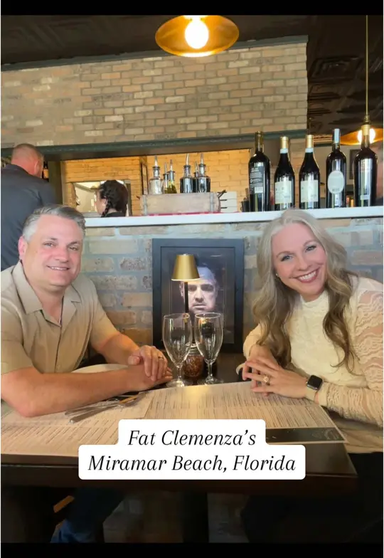 Fat Clemenza's in Miramar Beach showing italian food, restaurant review, video by kelqtpie on TikTok
