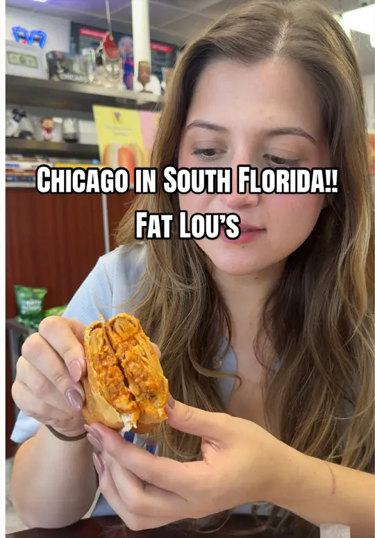 Fat Lou’s in Plantation showing food, italian beef, video by saucy_nicki on TikTok