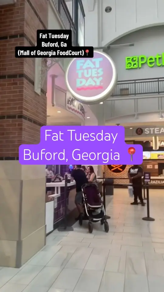 Fat Tuesday in Buford showing drinks, cocktails, video by Qween Asha’s Adventures on YouTube