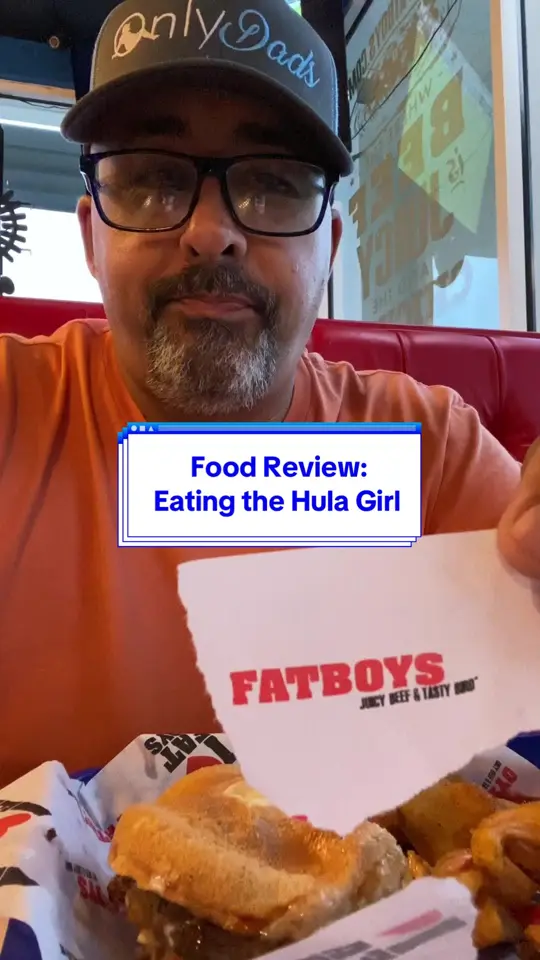 Fatboys - Miramar Beach FL in Miramar Beach showing food review, burger, hula girl burger, video by johnatkinsoniii on TikTok