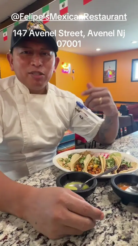 Felipe's Mexican Taqueria in Naples showing tacos, mexican food, video by royalchef0 on TikTok