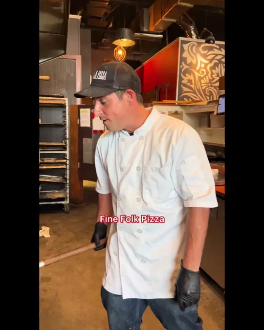 Fine Folk Pizza Fort Myers in Fort Myers showing pizza, extra well done pizza, video by finefolkpizza.fm on TikTok