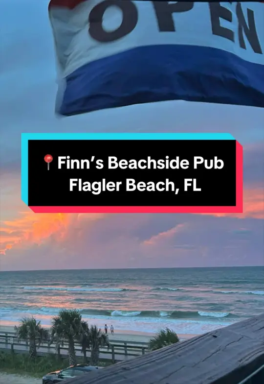 Finns Beachside Pub on TikTok, video by kylaaaaaugh