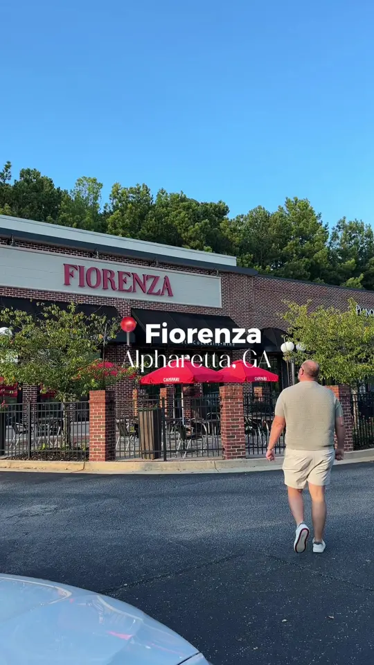 Fiorenza Italian Restaurant in Alpharetta showing review, visit, gelato, video by mikayla.grisham on TikTok