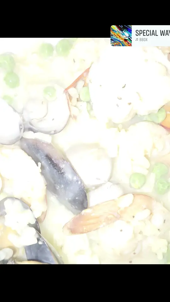 Fish On Seafood House in Destin showing seafood, lobster seafood paella, video by Fish On Seafood House on Facebook
