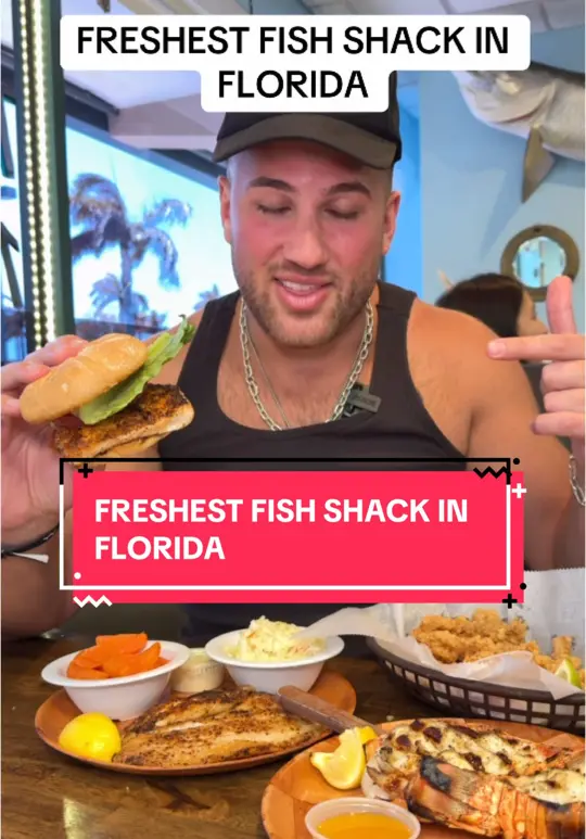 Fish Shack in Lighthouse Point showing review, inspection, video by mikeiseating on TikTok