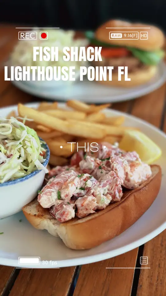 Fish Shack in Lighthouse Point showing seafood, summer specials, video by fishshack_lhp on TikTok