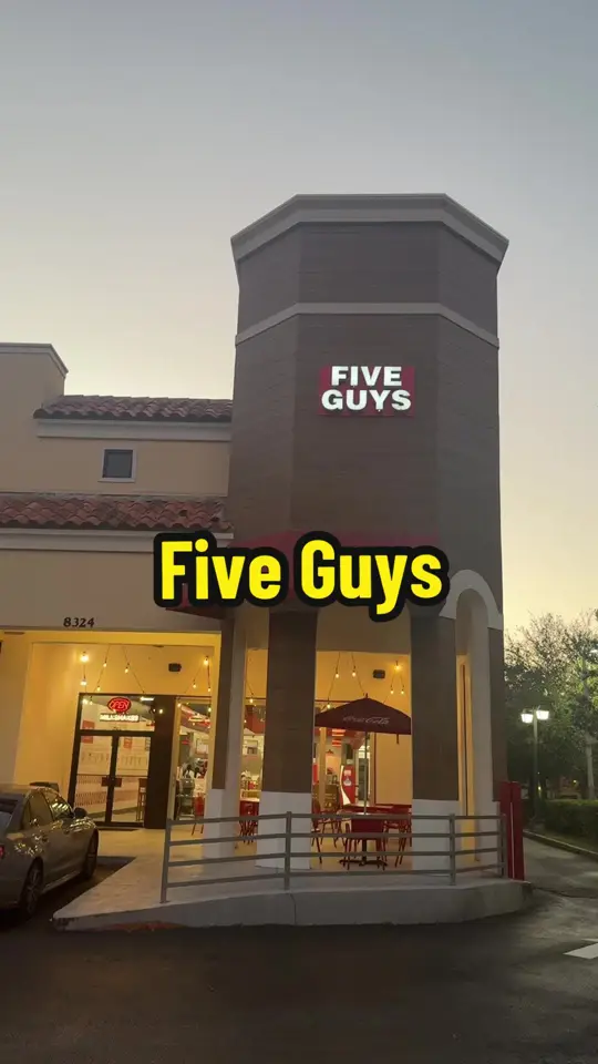 Five Guys on TikTok, video by thiago.rezendee