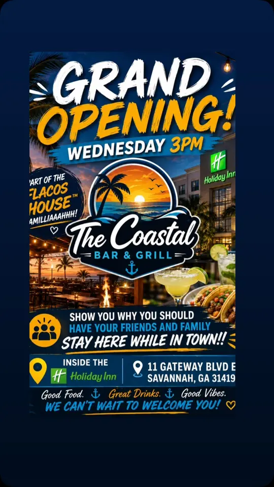 Flacos House Hinesville in Hinesville showing grand opening, bar, grill, video by Rosa Evelyn Gonzalez Phelps on Facebook