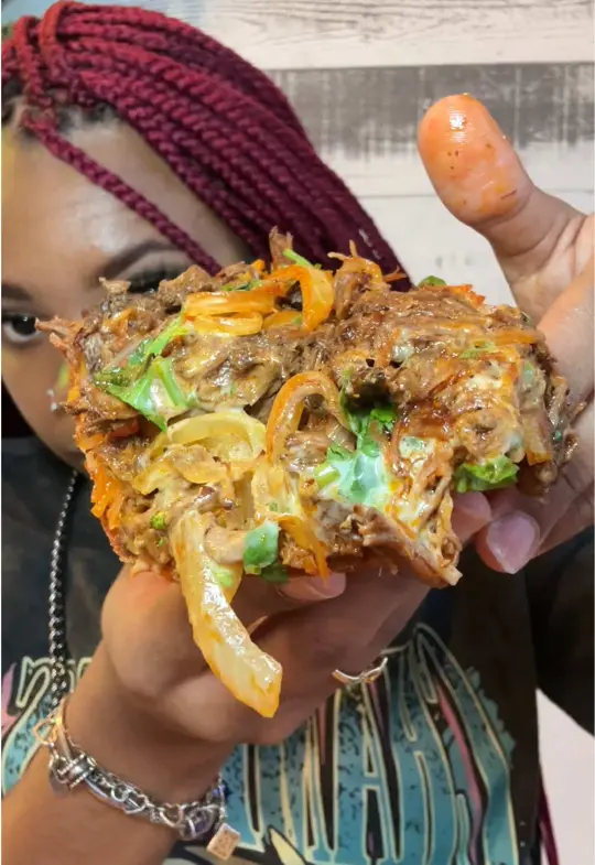 Flacos House in Savannah showing birria, savannah foodie, video by diamonddmonaee4 on TikTok