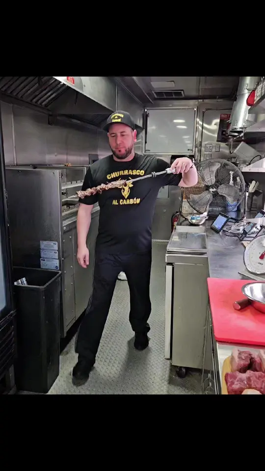  in Florida showing food, churrasco al carbon, meat, video by churrascoalcarbonmdn on TikTok