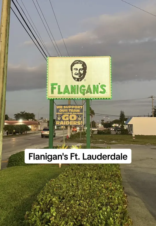 Flanigan's Seafood Bar and Grill in Stuart showing review, ribs, video by ezreviews_ on TikTok