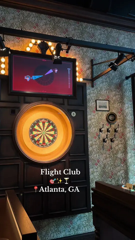 Flight Club Atlanta in Atlanta showing review, visit, video by chasebuckleyy on TikTok