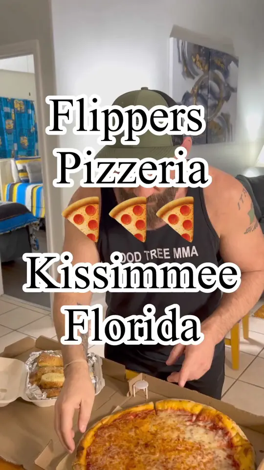Flippers Pizza Co. - Wildwood in The Villages showing pizza, review, visit, video by DiMattia’s Food Fight on Facebook