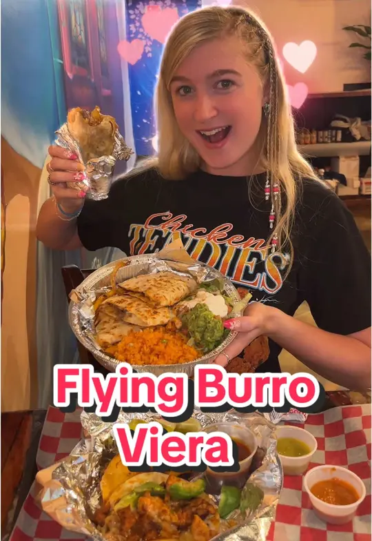 Flying Burro in Melbourne showing review, visit, food, tacos, hawaiian tacos, video by acaicaitlin on TikTok