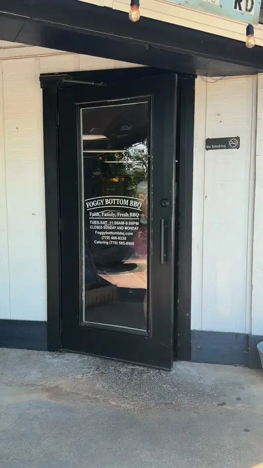 Foggy Bottom BBQ Loganville in Loganville showing restaurant, atmosphere, video by Foggy Bottom BBQ on Facebook