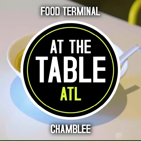 Food Terminal in Atlanta showing restaurant visit, malaysian food, chicken curry noodle soup, video by At The Table ATL on Facebook