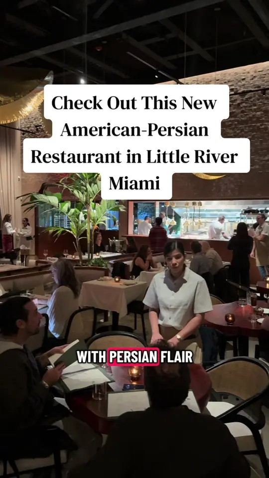Fooq's in Miami showing review, modern persian cuisine, video by leilaslist on TikTok
