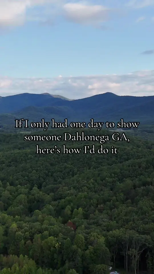 Foothill Grill in Dahlonega showing breakfast, cinnamon rolls, video by codydodgere on TikTok