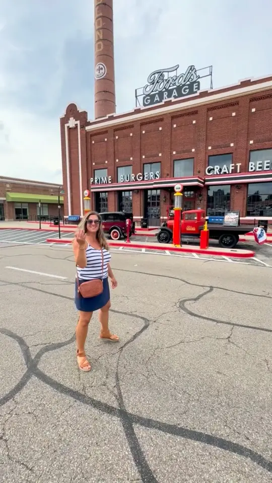 Ford's Garage Gainesville in Gainesville showing visit, cheese curds, great american cookout menu, strawberry basil lemonade, highway 101 burger, ford's bbq trio, video by Adventure Mom on Facebook