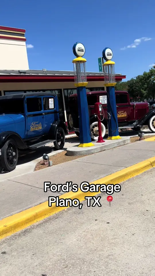 Ford's Garage in Orlando showing review, visit, video by jazzyfaye60 on TikTok