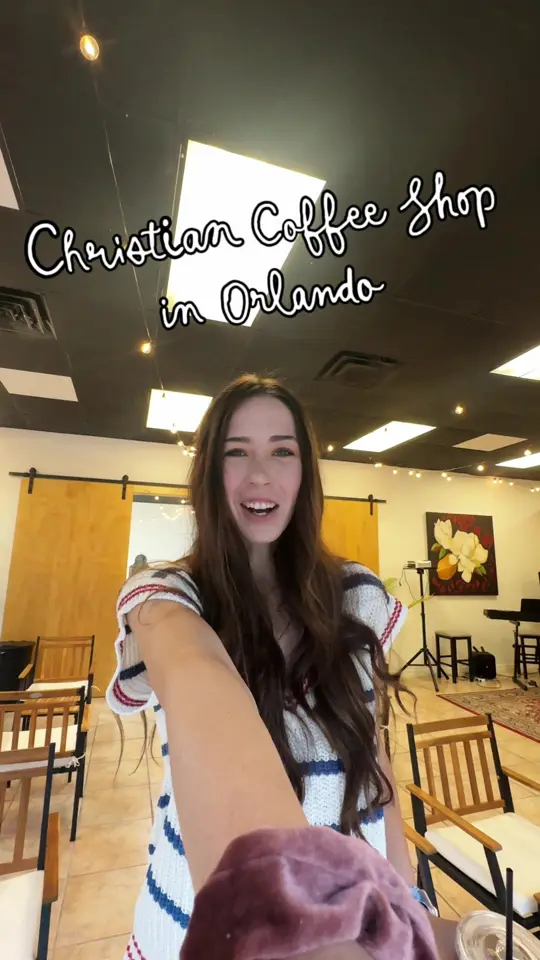 Fortuna Bakery & Coffee - Millenia Mall in Orlando showing coffee, empanadas, worship nights, young adults, bible studies, video by sarahbarkley__ on TikTok