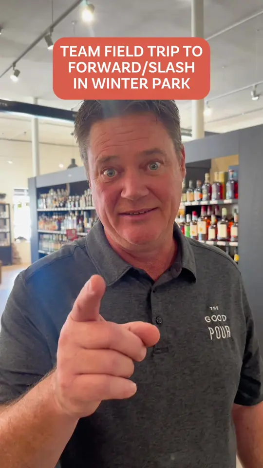 Forward Slash Distillery & Blending House in Winter Park showing visit, cocktail, video by thegoodpour on TikTok