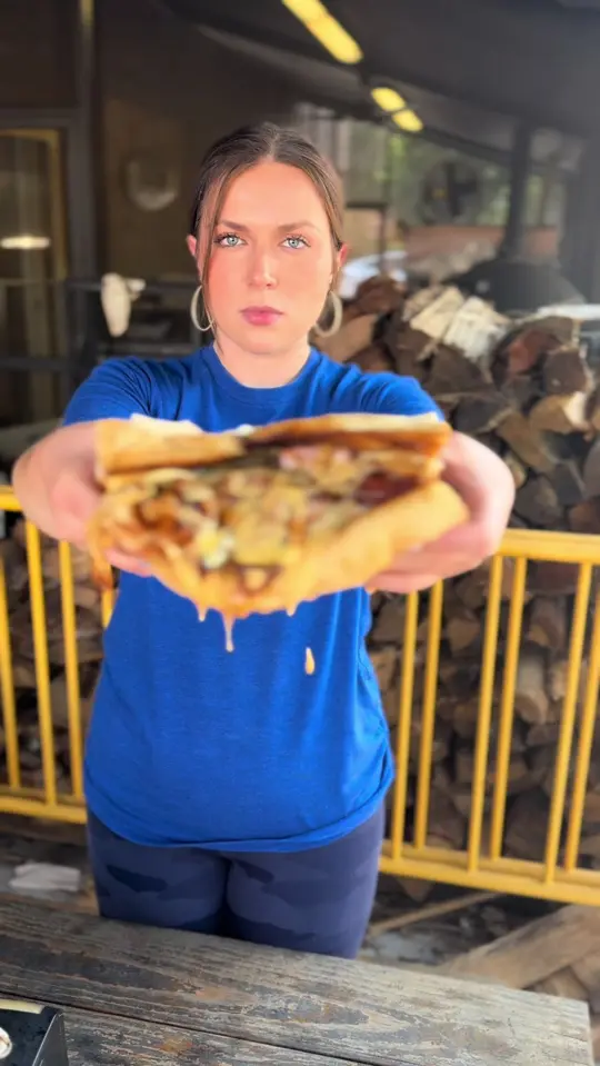 Four 41 South BBQ Co. in Canton showing food, porkbelly burnt end cheesesteak, video by four41south on TikTok