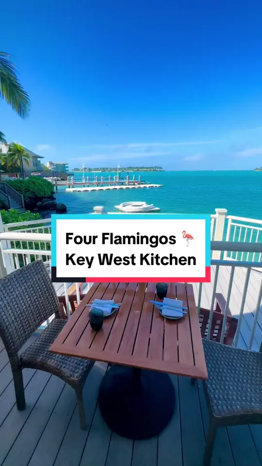 ​Four Flamingos, A Richard Blais Key West Kitchen on TikTok, video by thingstodotampabay