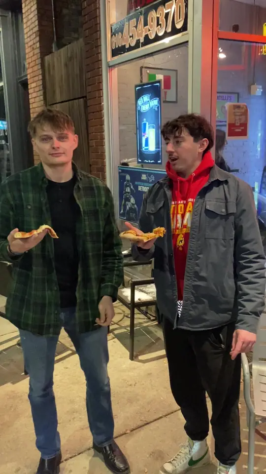 Fratelli's Pizza in Thomasville showing pizza, review, video by coleimmink on TikTok