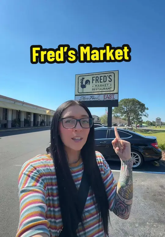 Fred's Market Restaurant in Riverview showing visit, buffet, southern cooking, video by makingmemorieswithjess on TikTok