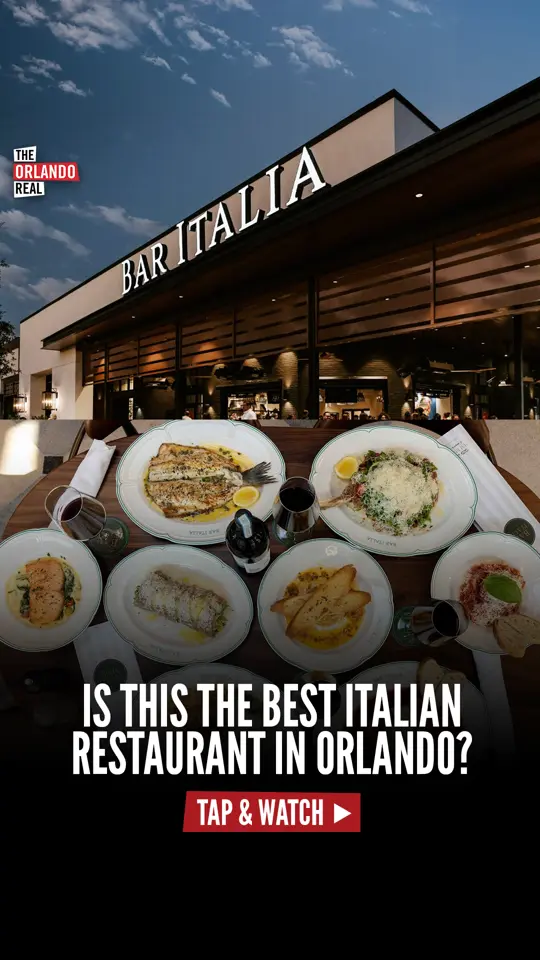 Fresco Cucina Italiana – Dr. Phillips in Orlando showing italian food, pasta, review, video by The Orlando Real on Facebook