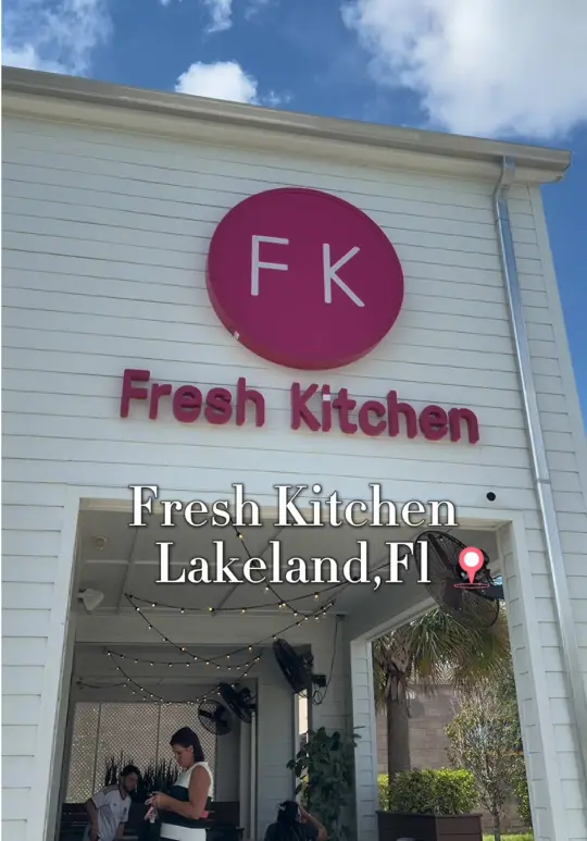 Fresh Kitchen Tampa in Florida showing healthy food, lunch, video by allythatgirl3 on TikTok
