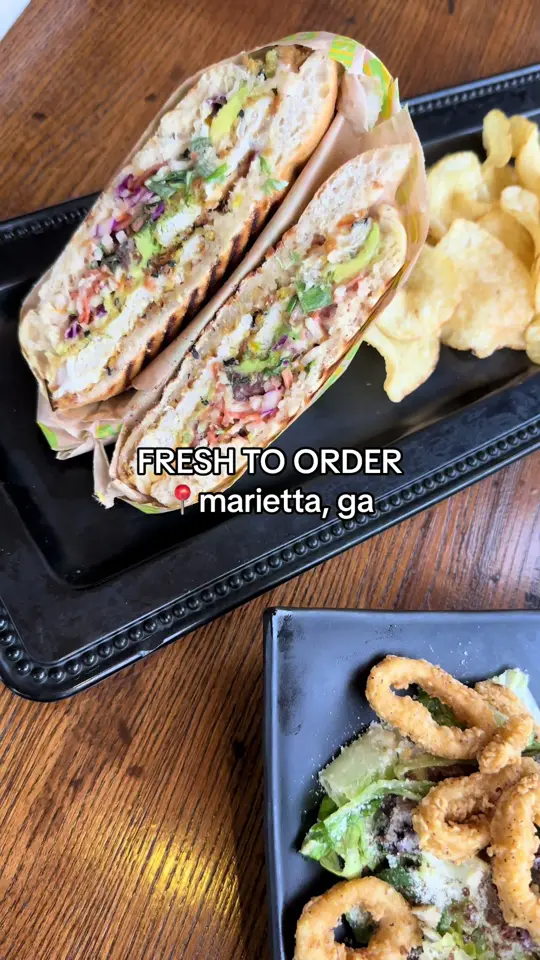 Fresh To Order Buckhead in Atlanta showing review, visit, video by cheapeatsatl on TikTok