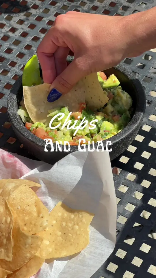 Frida's Mexican Restaurant - Cumming in Cumming showing food, chips and guacamole, video by fridasmexican.rest on TikTok