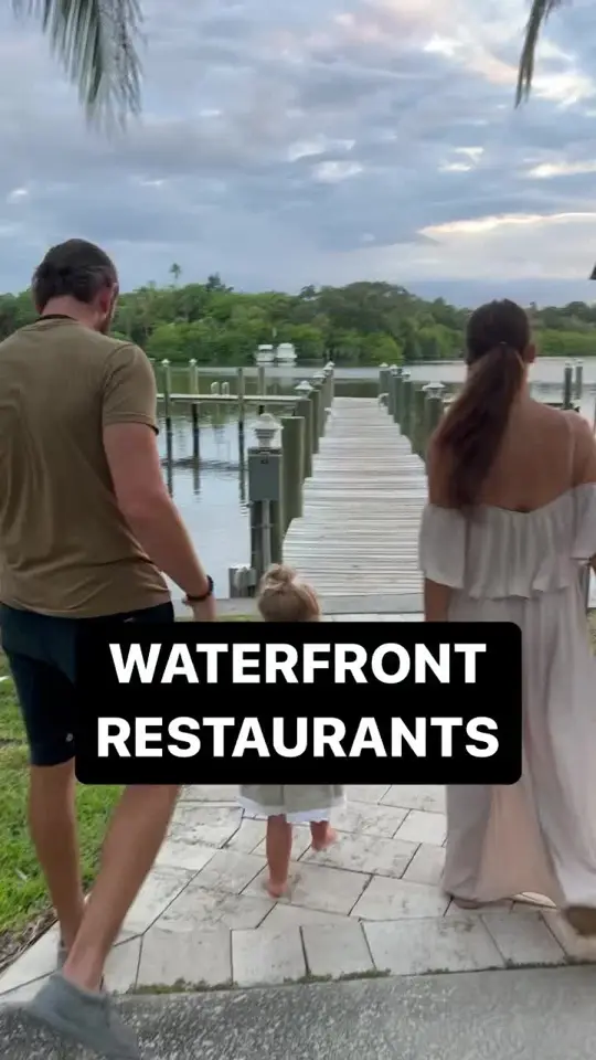 Frigate's Waterfront Bar & Grill - Melbourne in Melbourne showing waterfront restaurant, bar and grill, video by spacecoastfloridavibe on TikTok