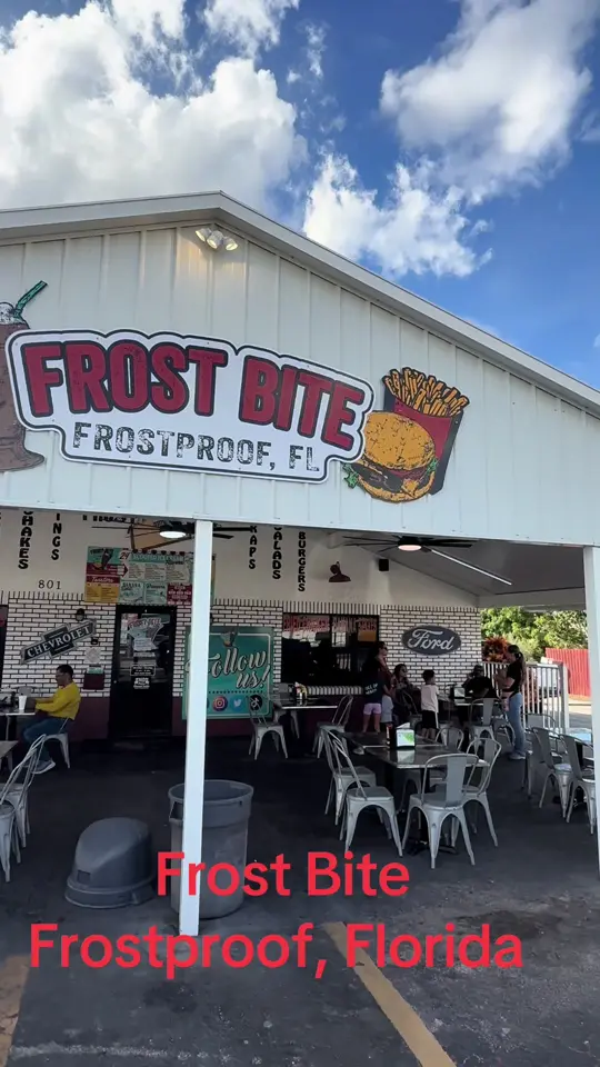 Frostbite Ice Cream & More in Frostproof showing review, visit, ice cream, video by mrbigbacketry on TikTok