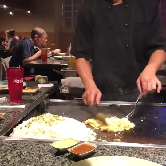 FUJI JAPANESE STEAK HOUSE & SUSHI BAR in Columbus showing hibachi, japanese cuisine, dinner, video by Fuji Japanese Steak House Columbus on Facebook
