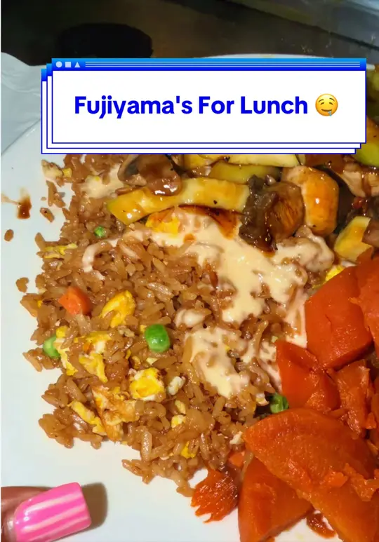 Fujiyama Japanese Steakhouse & Sushi Bar in Vero Beach showing lunch, hibachi, video by jewelsdailydose3 on TikTok