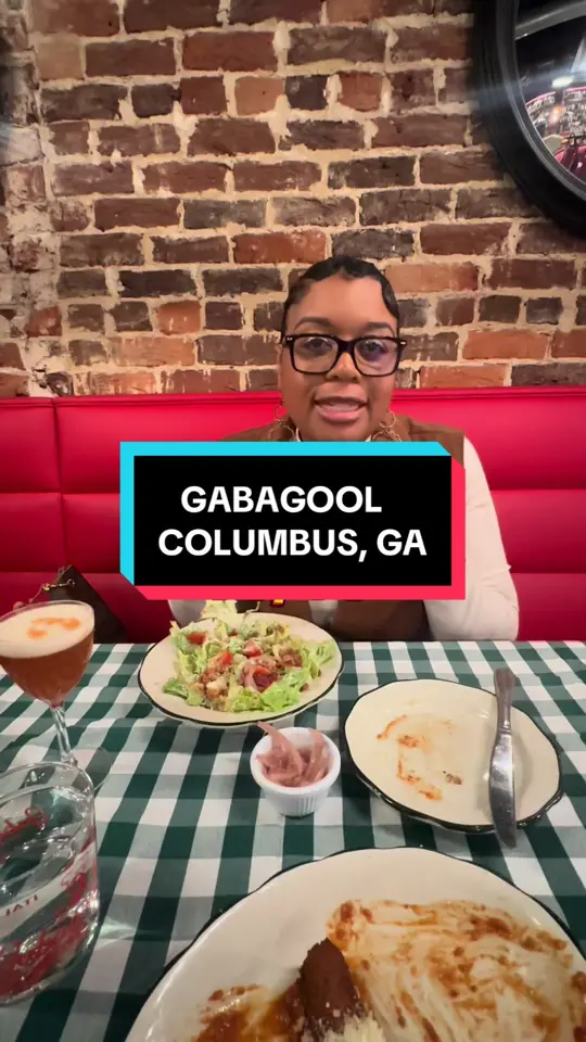 Gabagool in Columbus showing review, italian food, video by therealtiffanee on TikTok