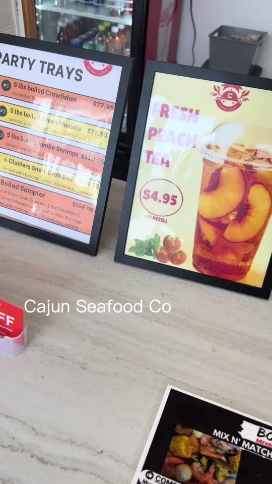 Gainesville Seafood Market & Eatery in Gainesville showing seafood boil, cajun seafood, video by tai_jay19 on TikTok